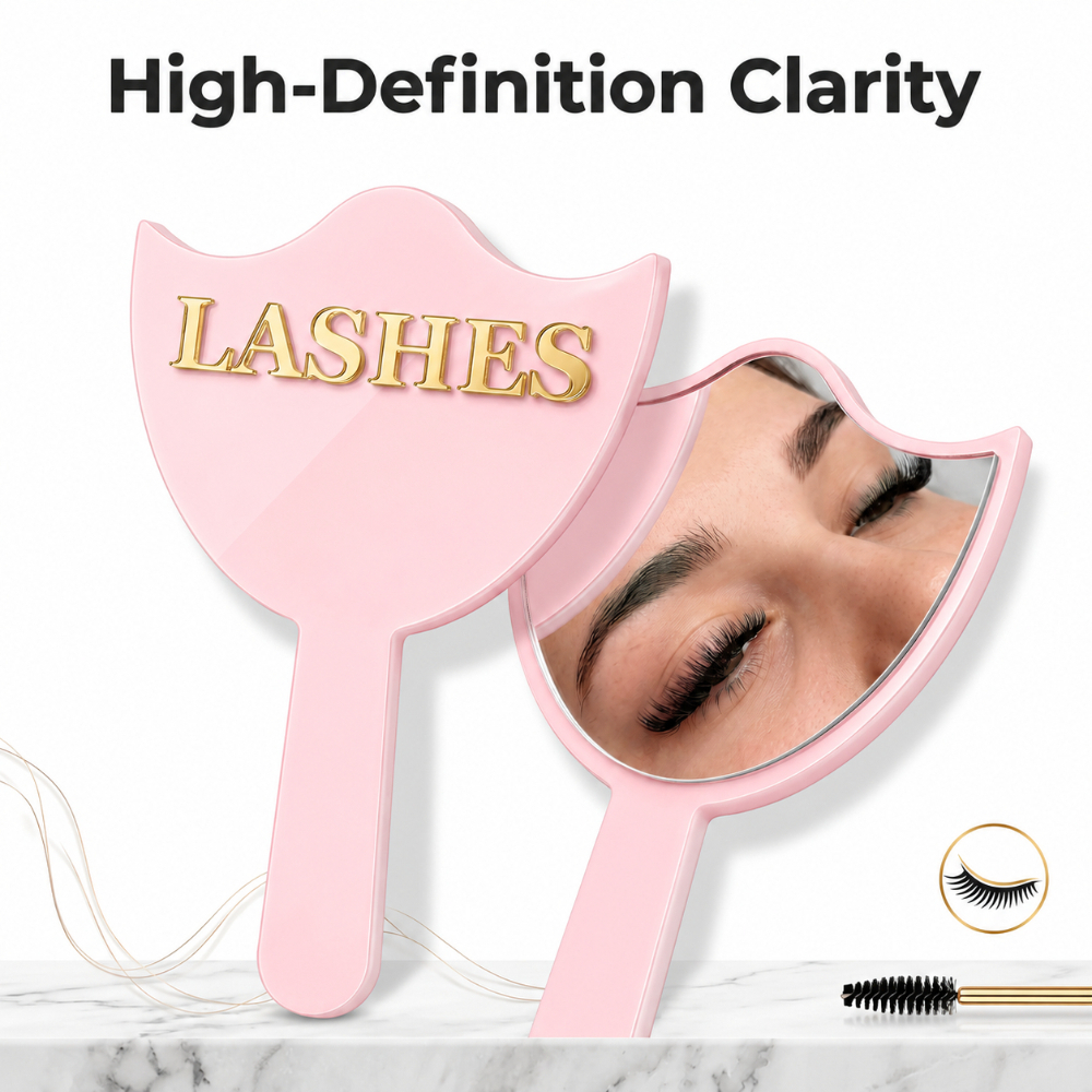 Lash Mapping Sticker - Professional Eyelash Extension Mirror HD Glass