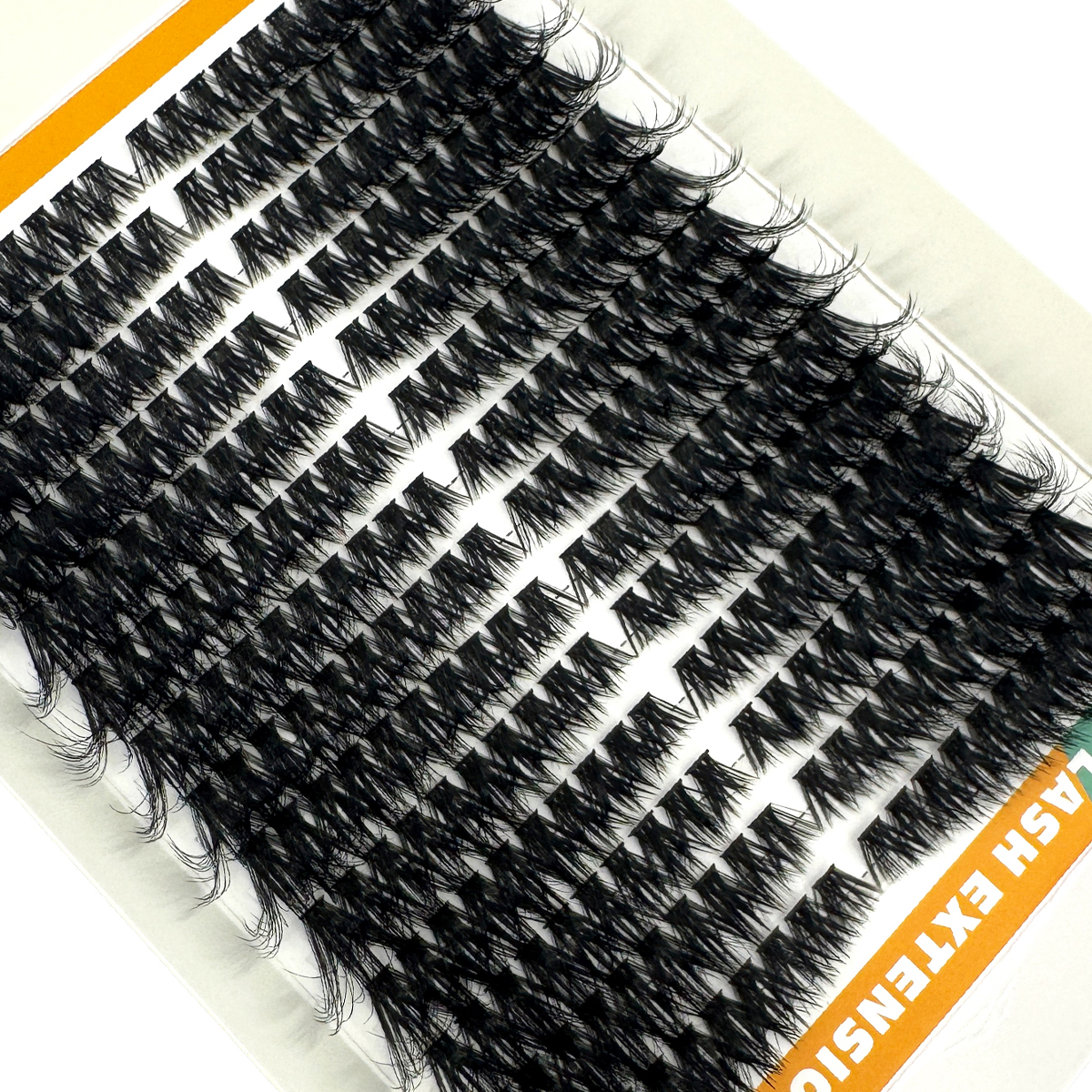 Eyelash Extension Volume Cat Eye - 14Rows 80D Fluffy Lash Clusters Thick