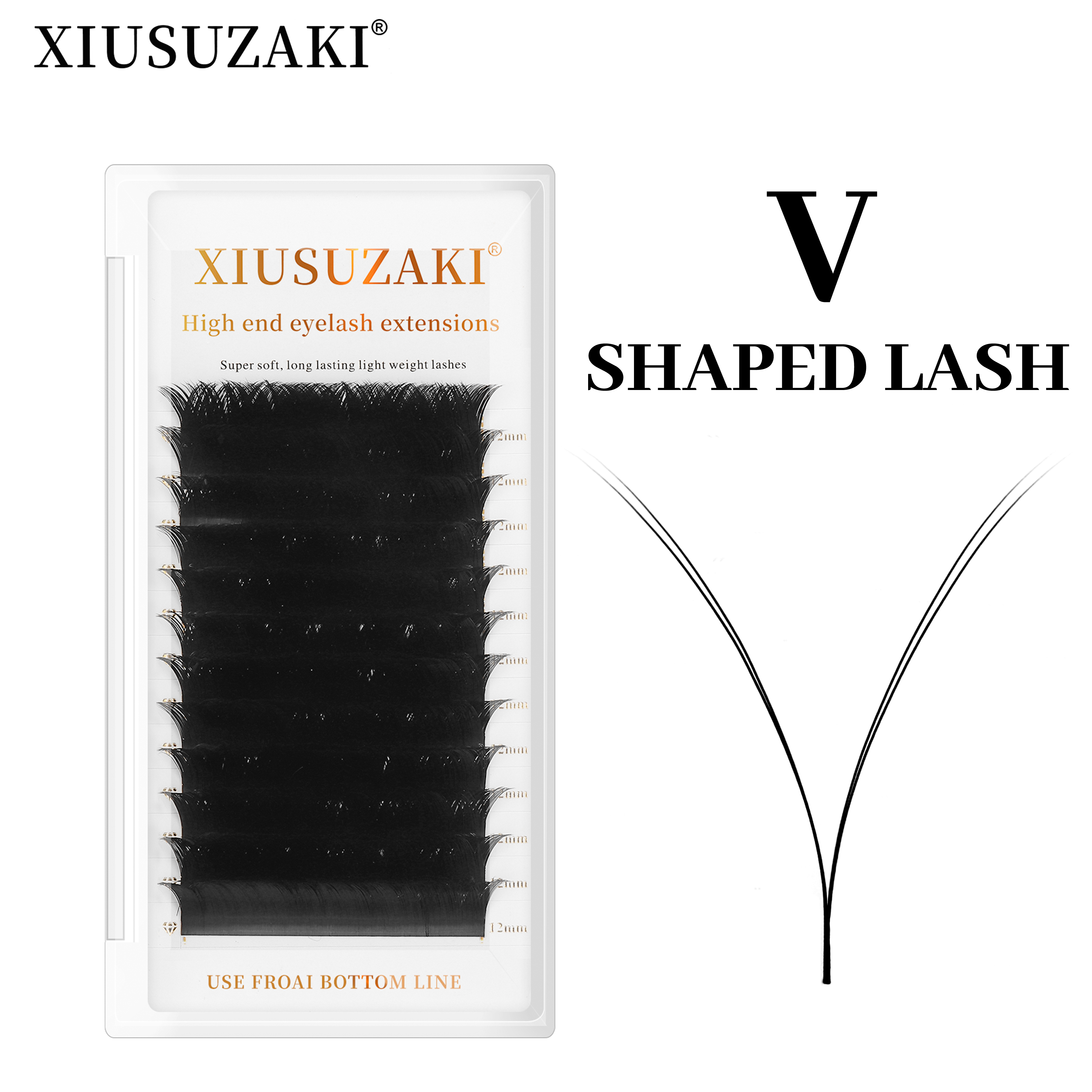 Mega Volume Lash - XIUSUZAKI Makeup V Shape Auto-Fans Eyelash