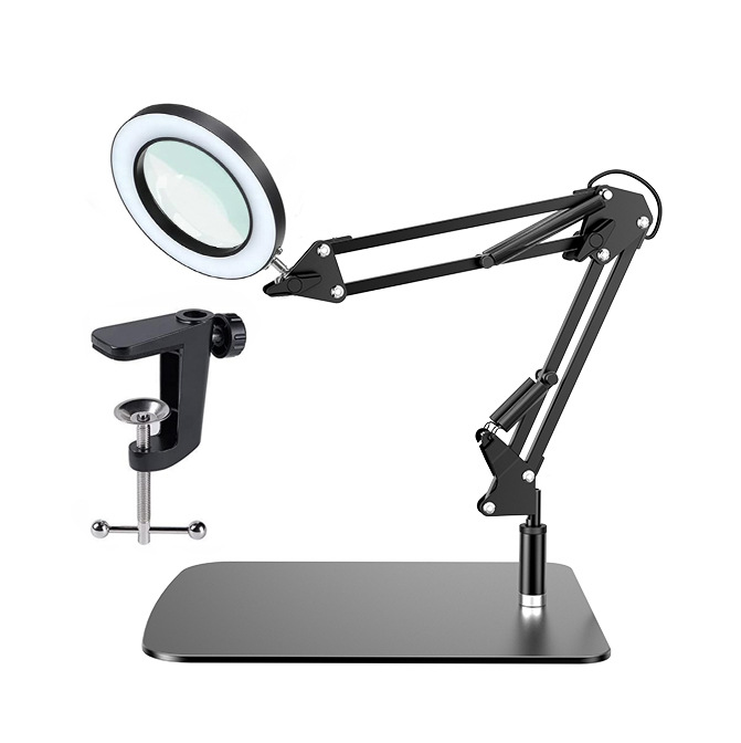 Eyelash Extension Led - 10X LED Magnifying Desk Lamp 72