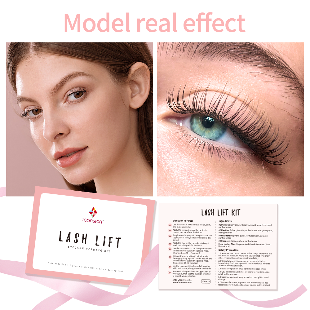 Dropshipping ICONSIGN Lash Lif – Eyelash Extension Full Set Bewertung und Preis