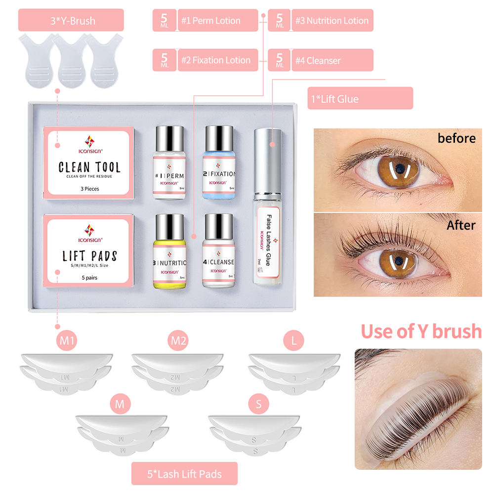 Dropshipping ICONSIGN Lash Lif – Eyelash Extension Full Set Bewertung und Preis