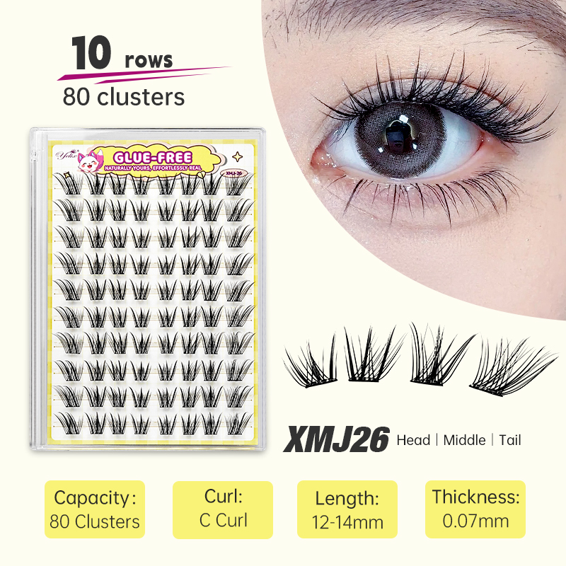 Yelix Fox-style Side Flying Ey – Eyelash Extension Look Bewertung und Preis