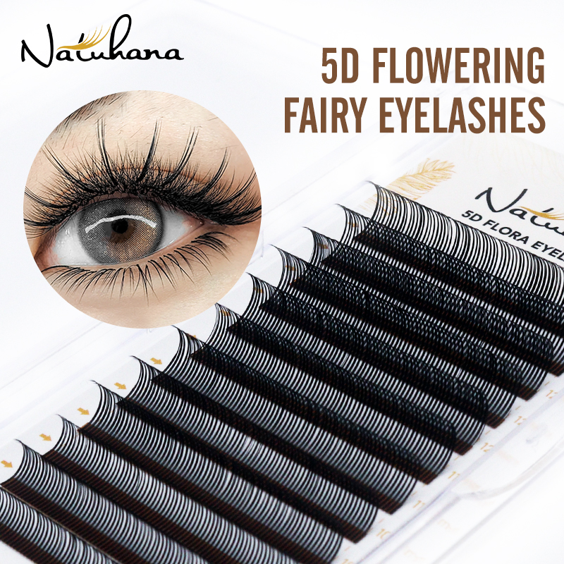 NATUHANA 5D Flora Individual L – Eyelash Extension Wet Look Bewertung und Preis
