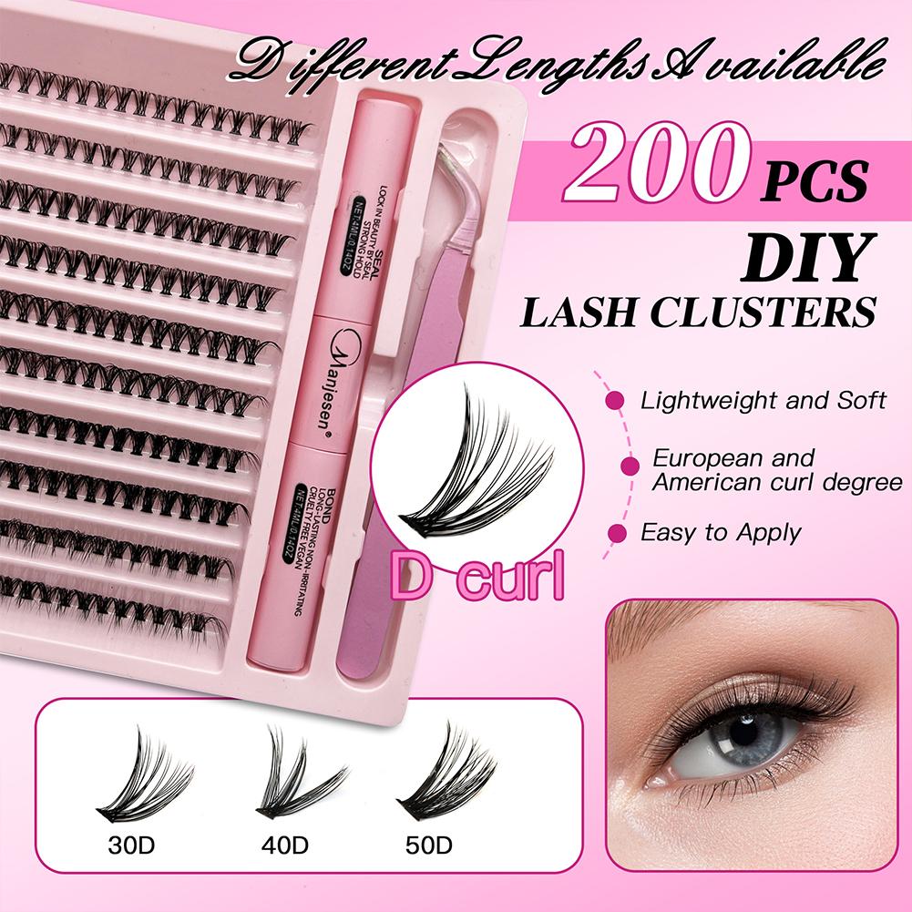 DIY False Lashes Set 30D 40D 5 – Eyelash Extension Full Set Bewertung und Preis