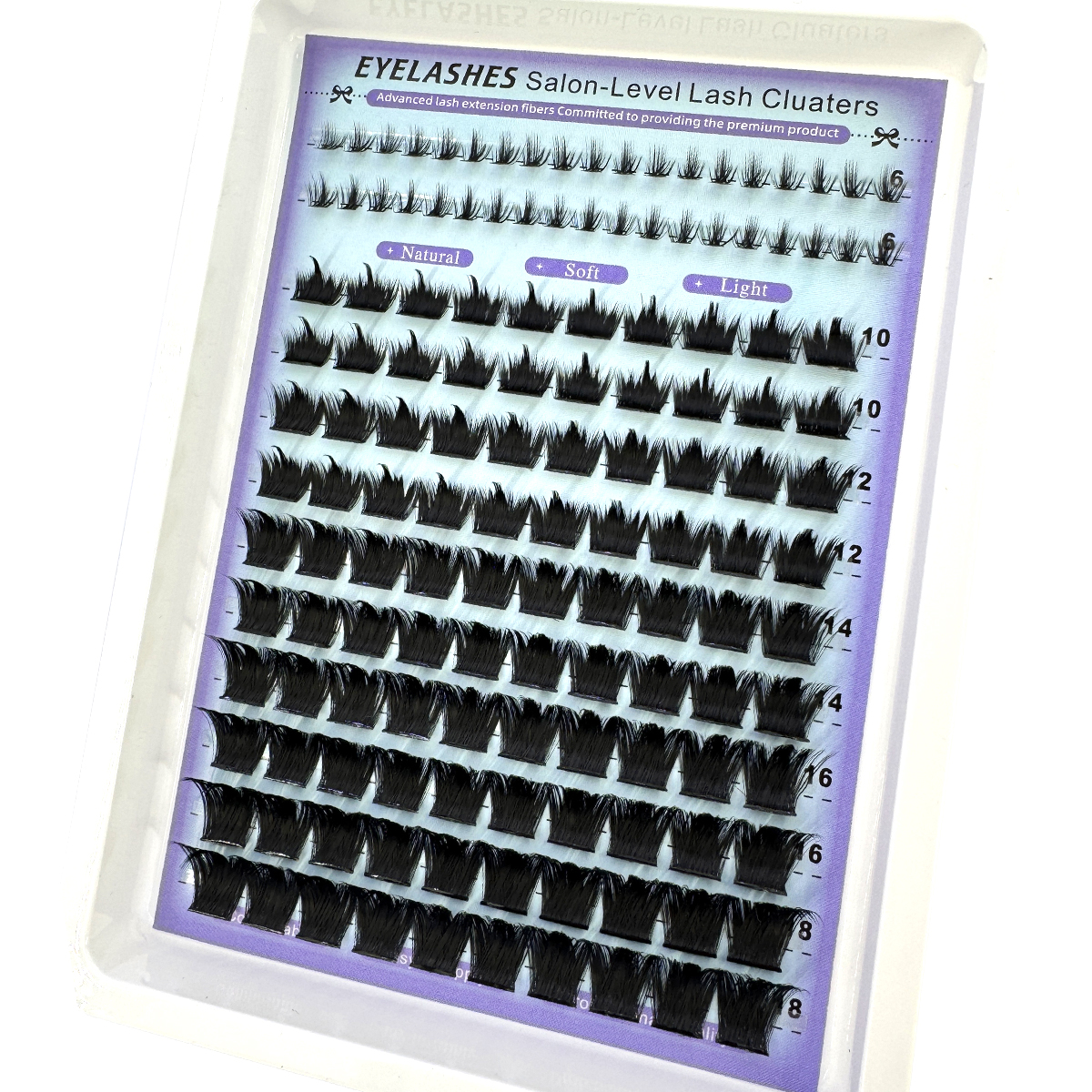 Wispy Lash Clusters with Spike – Eyelash Extension Wet Look Bewertung und Preis