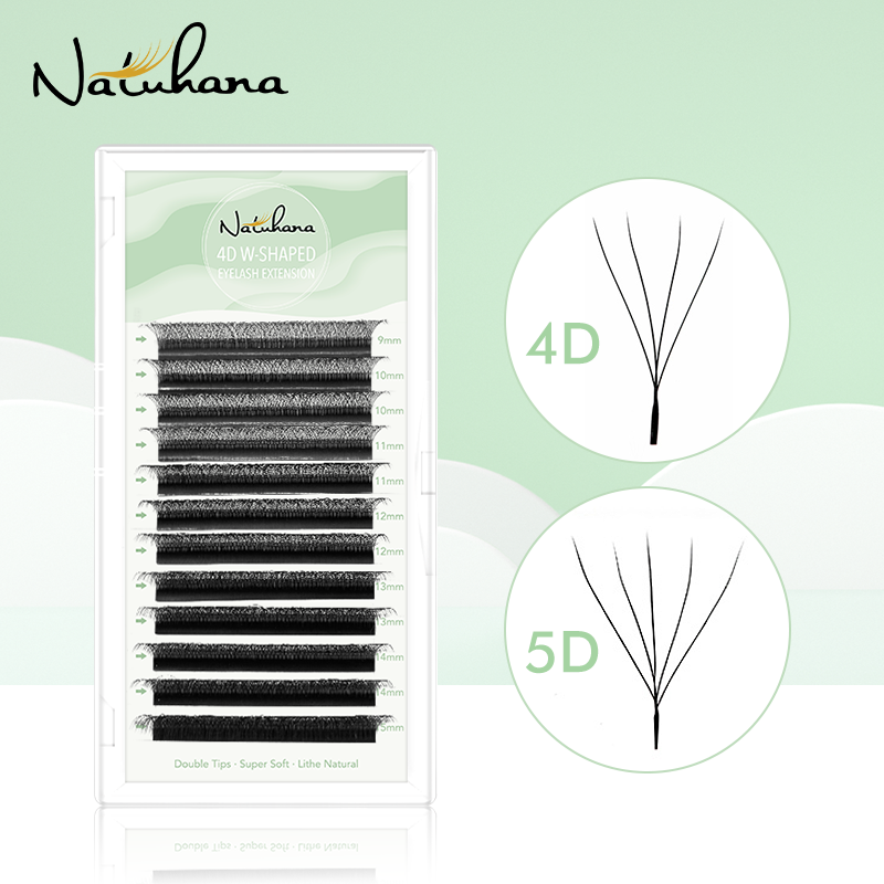NATUHANA W-Shaped 4D 5D Volume – Eyelash Extension Wet Look Bewertung und Preis