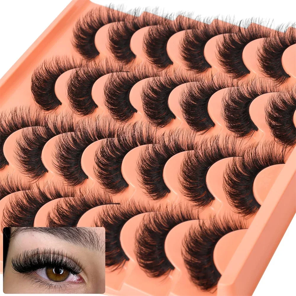 14 Pairs Natural Look Faux Min – Eyelash Extension Volume Cat Eye Bewertung und Preis