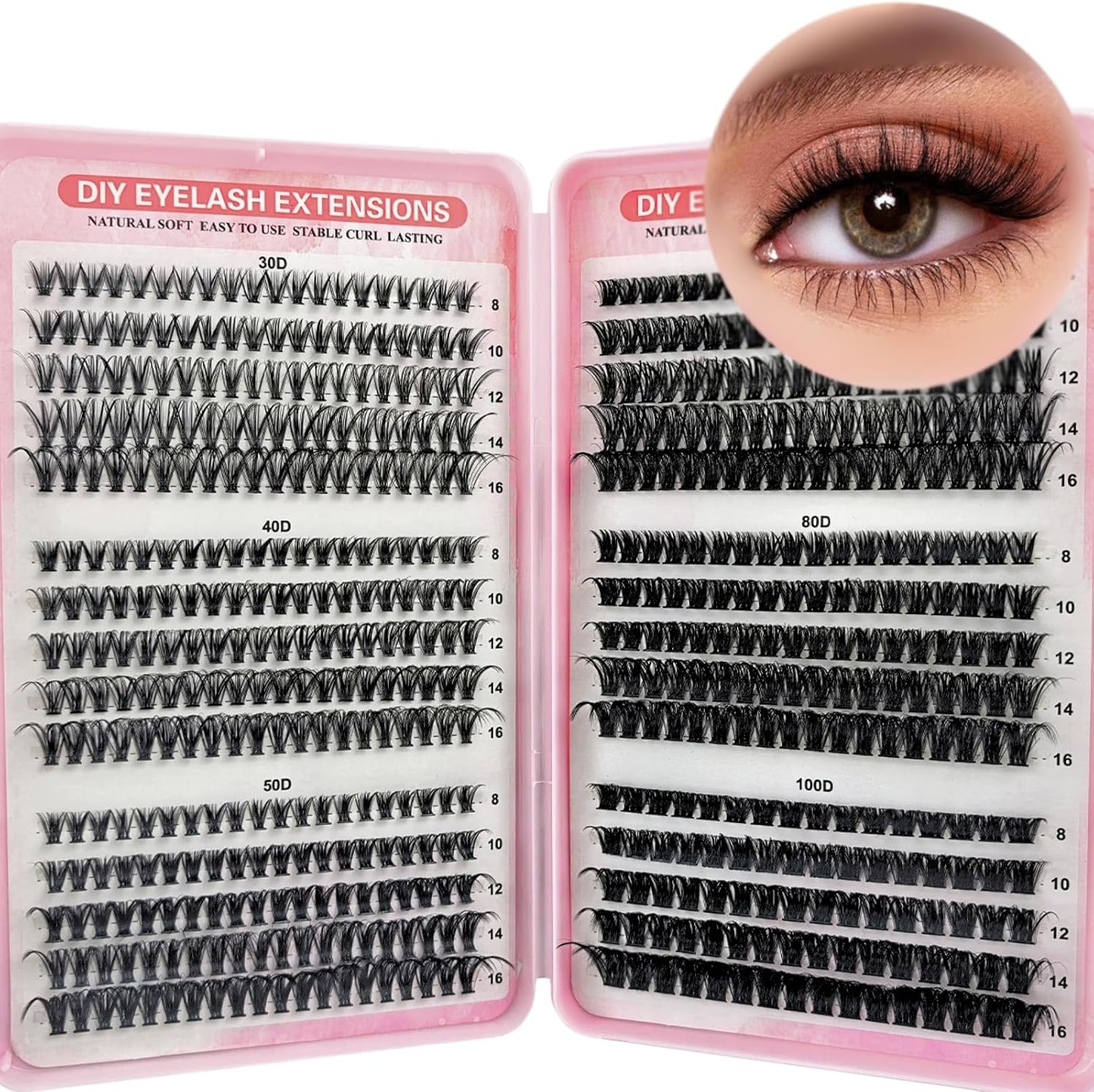Eyelash Extensions Individual  – Eyelash Extension Hybrid Bewertung und Preis