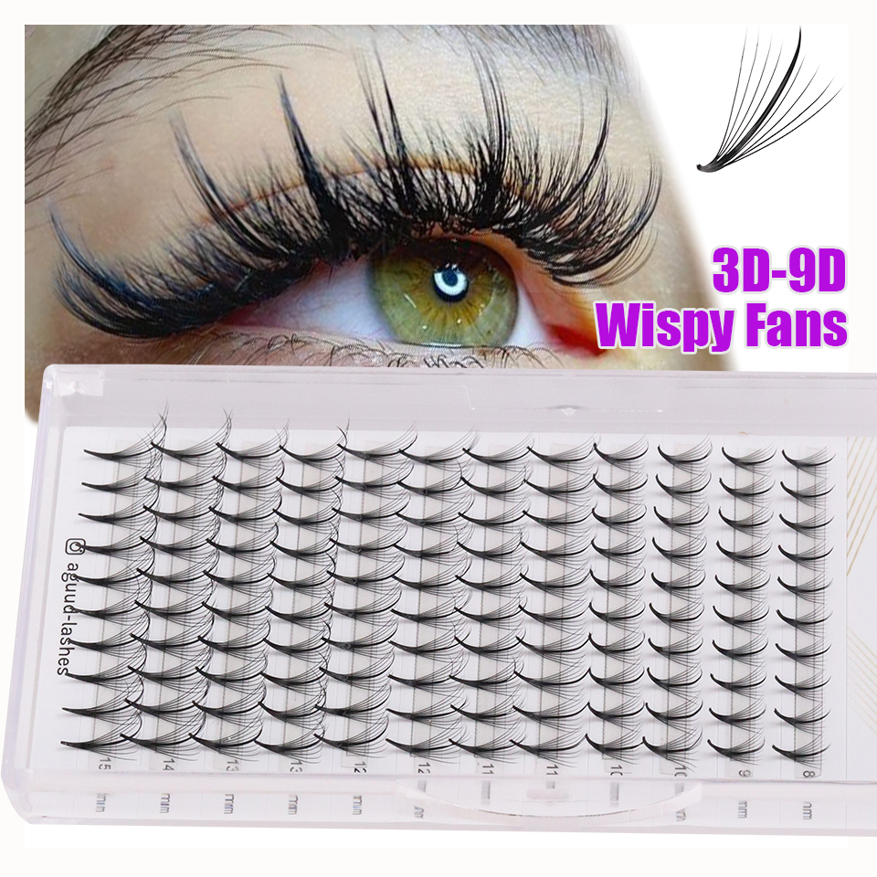 AGUUD 3D 5D 7D 9D Wispy Premad – Eyelash Extension Hybrid Bewertung und Preis