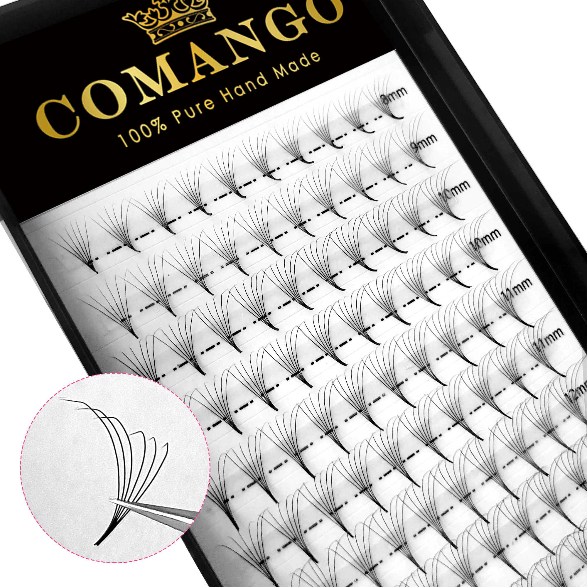 CoMango Hybrid Pointy Base Pre – Eyelash Extension Hybrid Bewertung und Preis