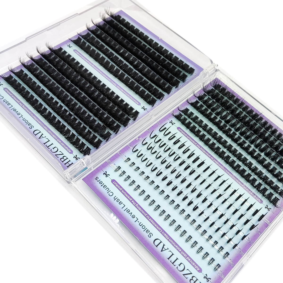 New 24Rows 60D-180D Lash Spike – Eyelash Extension Wet Look Bewertung und Preis