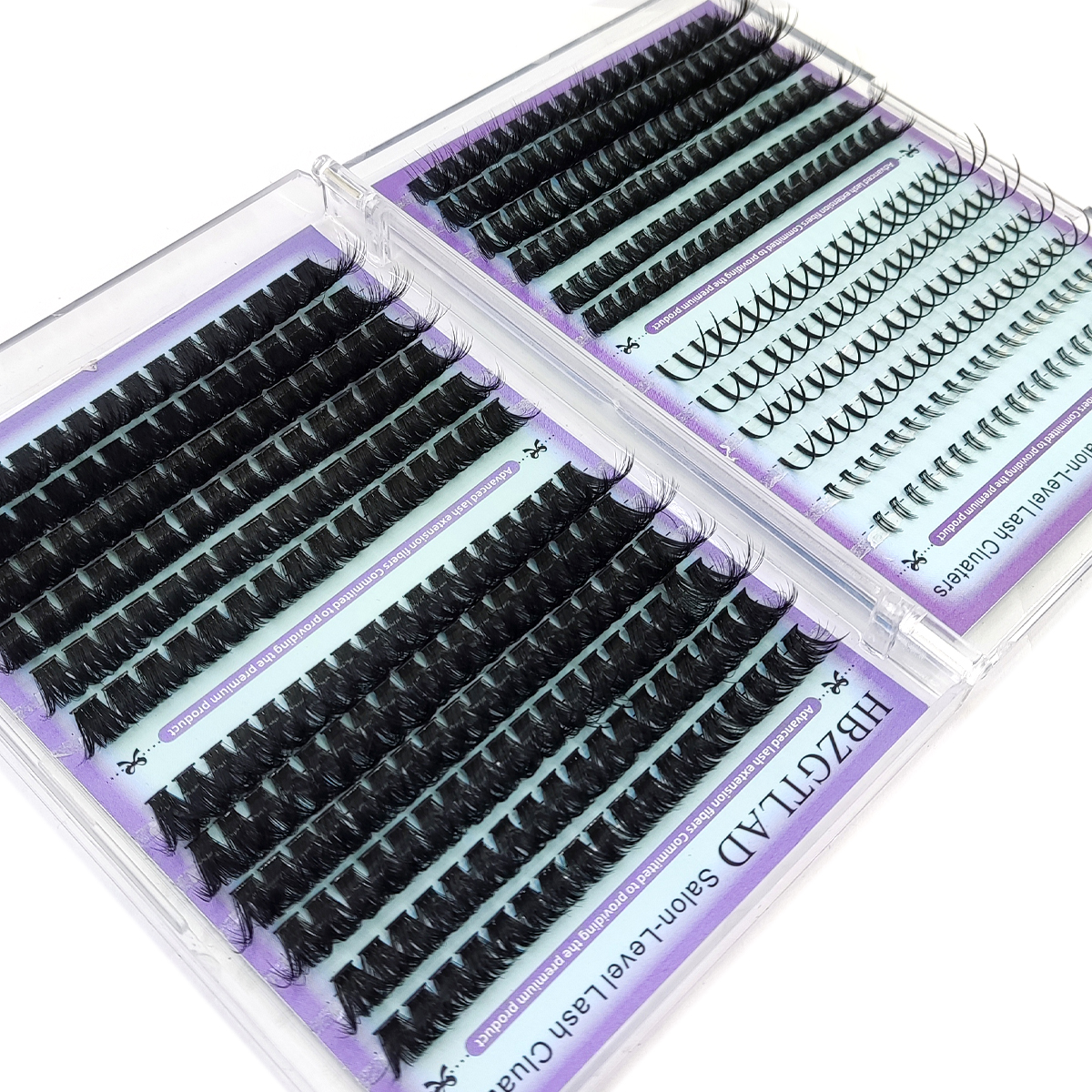 New 24Rows 60D-180D Lash Spike – Eyelash Extension Wet Look Bewertung und Preis