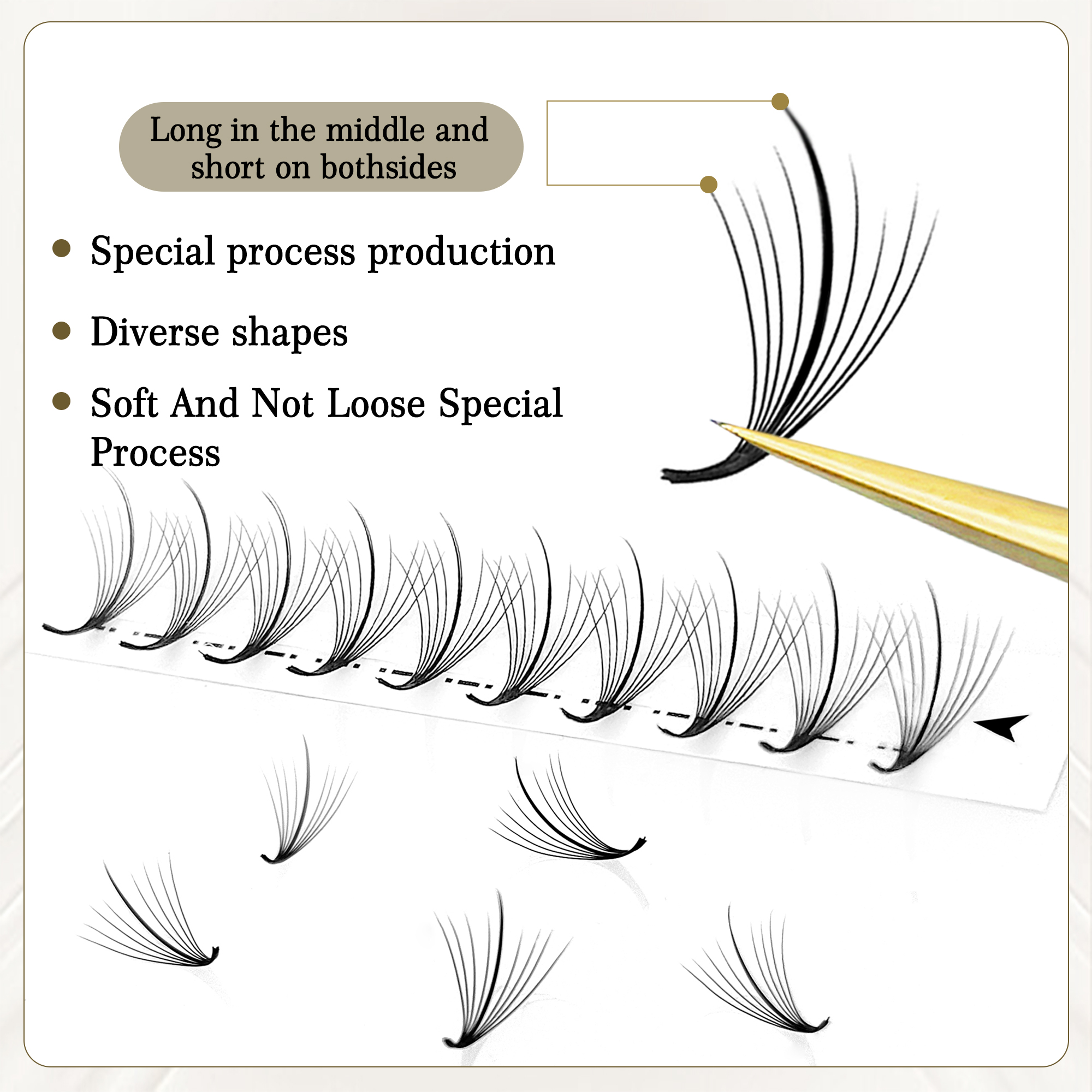 CoMango Wispy Fans Russian Vol – Eyelash Extension Hybrid Bewertung und Preis