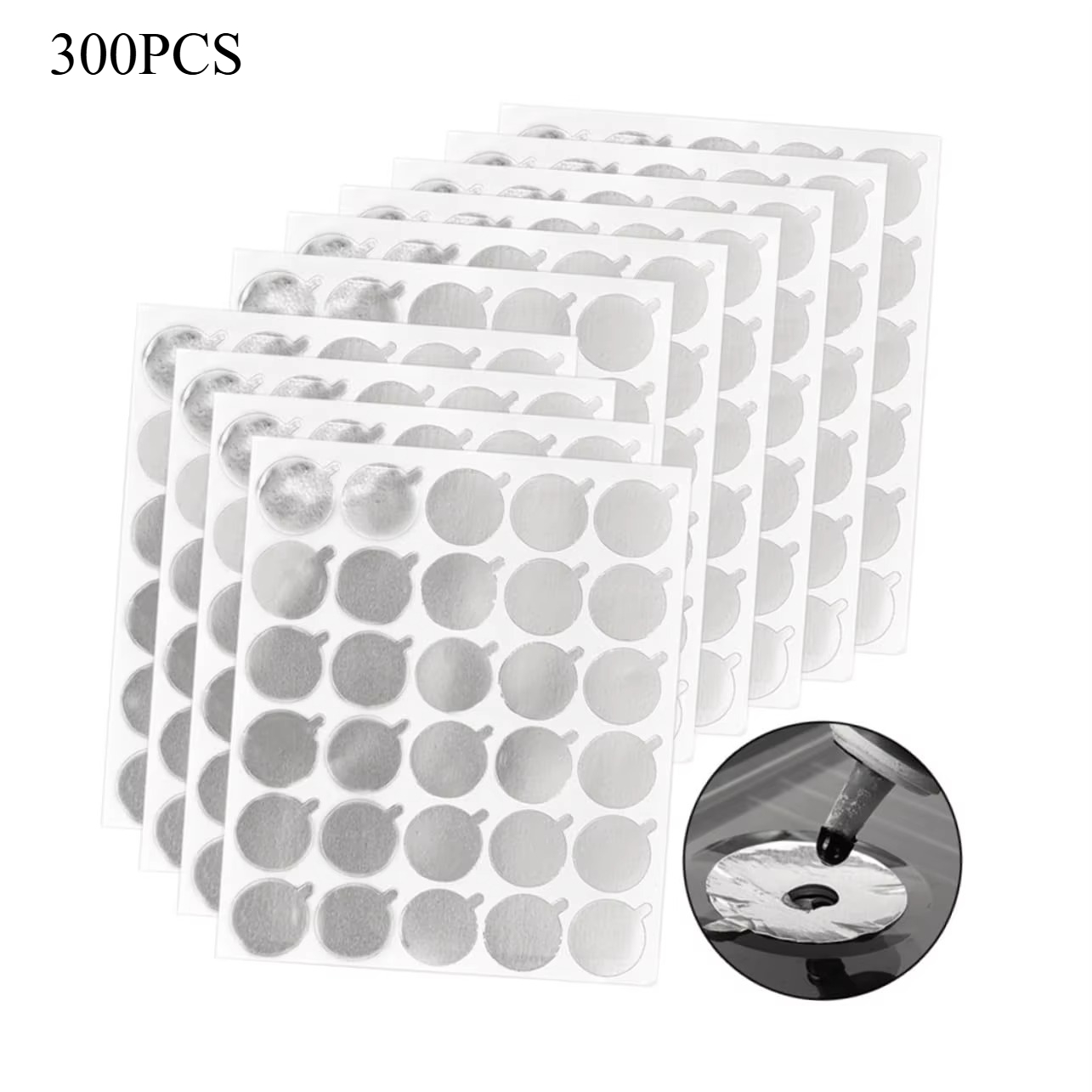 300pcs Foil Sticker Pads(10 Sh – Eyelash Extension Look Bewertung und Preis