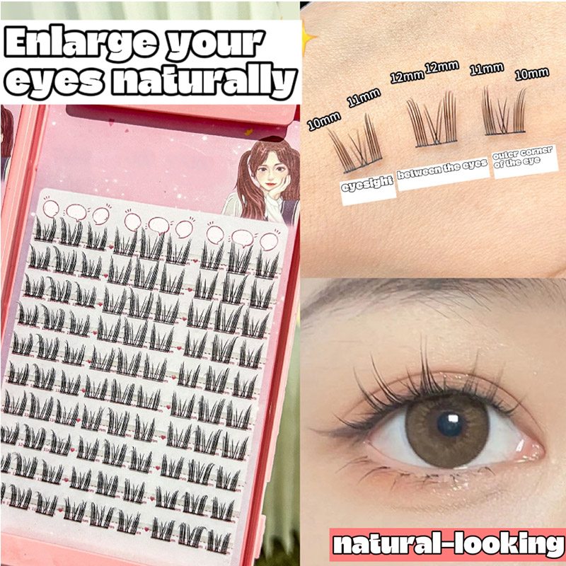 Thick False Eyelashes Enlarge  – Eyelash Extension Volume Cat Eye Bewertung und Preis
