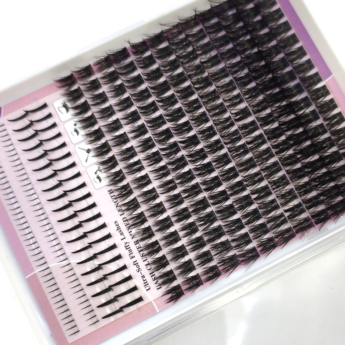 16ROWS Eyelashes Clusters Natu – Eyelash Extension Volume Cat Eye Bewertung und Preis