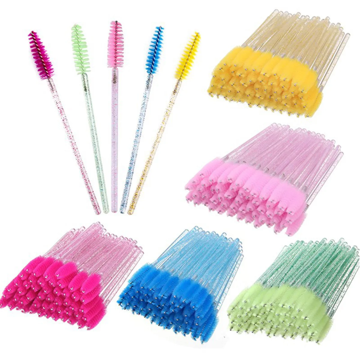 50pcs Eyelash Brushes Mascara  – Eyelash Extension Look Bewertung und Preis