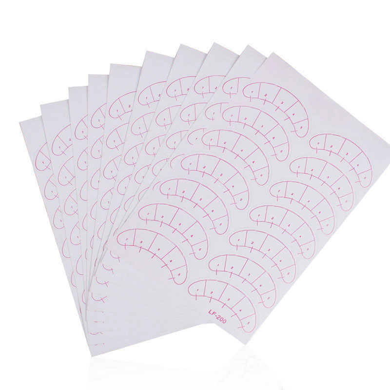 Eyelash Extension Paper Patche – Lash Mapping Sticker Bewertung und Preis
