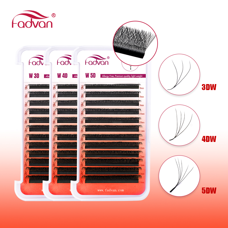 FADVAN W 3D 4D 5D 8-12/8-14mm  – Eyelash Extension Hybrid Bewertung und Preis