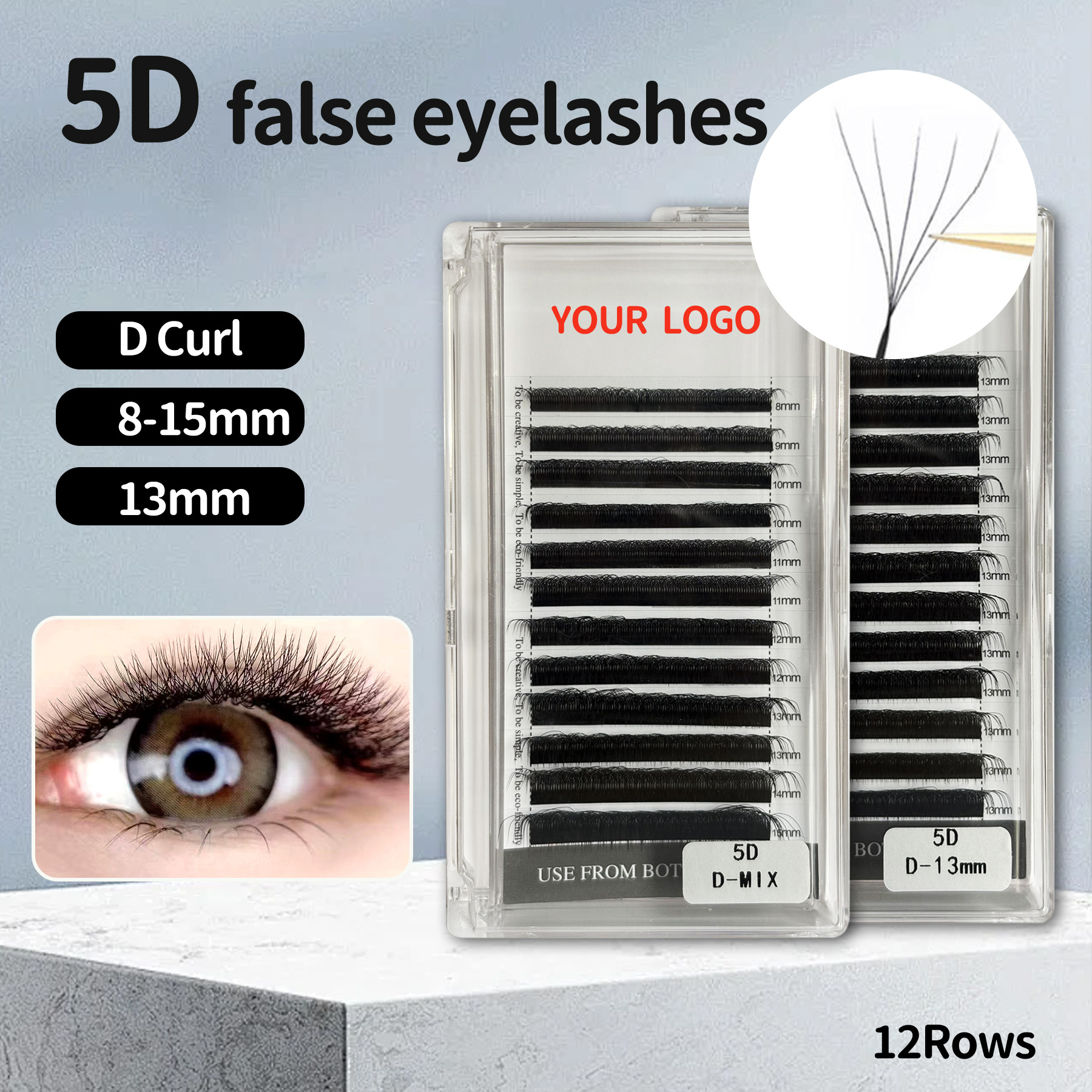 5D Hybrid Extension Eyelashes  – Eyelash Extension Hybrid Bewertung und Preis