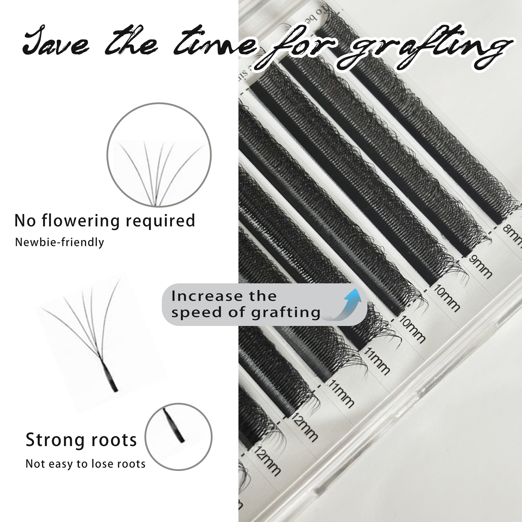 5D Hybrid Extension Eyelashes  – Eyelash Extension Hybrid Bewertung und Preis