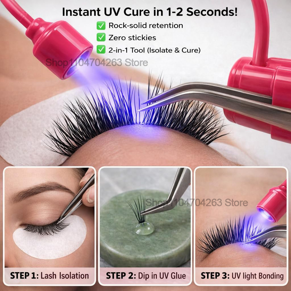 Mini UV Lash Light 180° Rotati – Eyelash Extension Led Bewertung und Preis