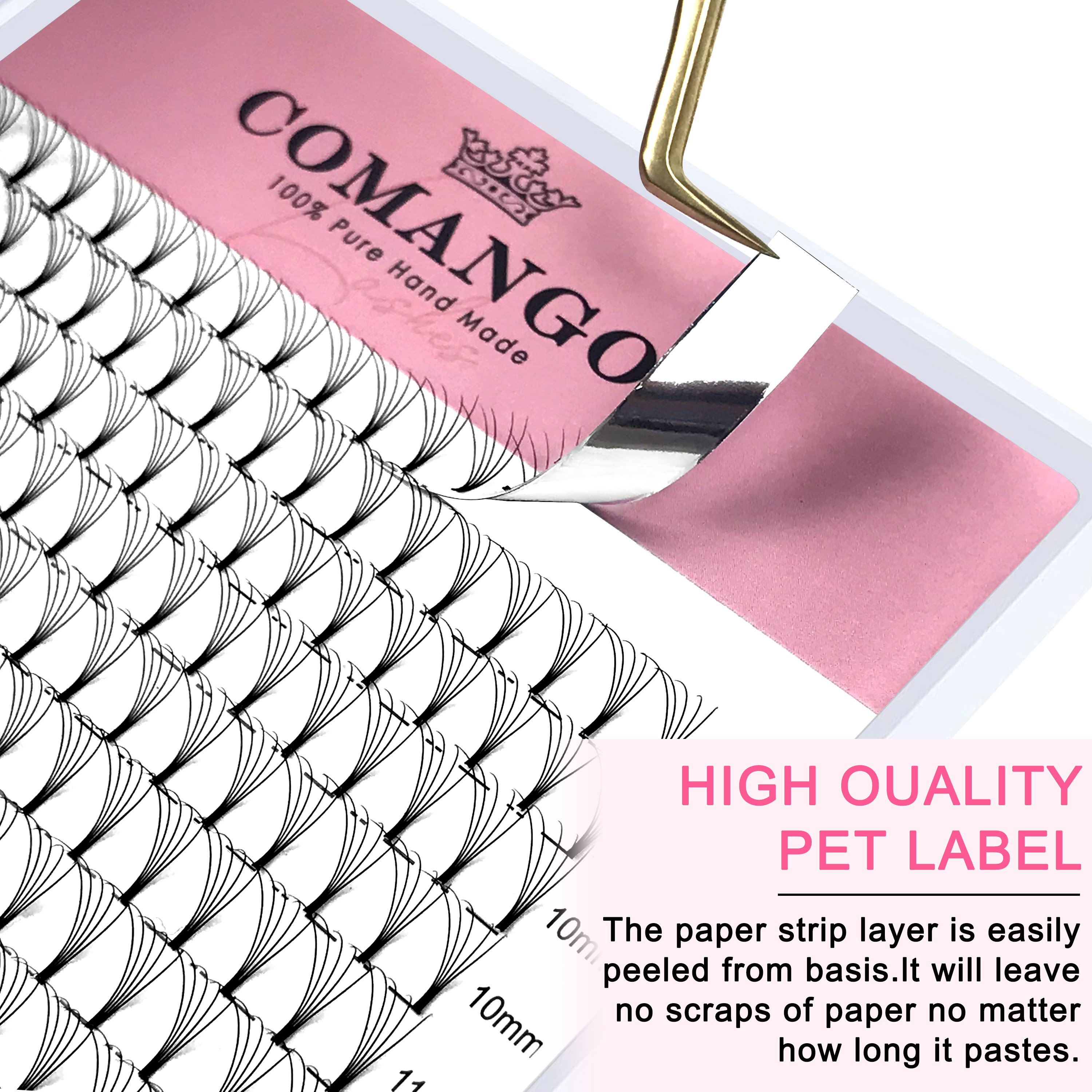 CoMango 320pcs Short Stem Prem – Eyelash Extension Wet Look Bewertung und Preis