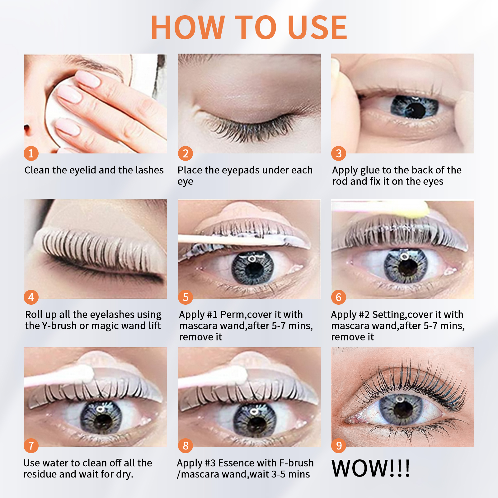 Lomansa Korean 10 Pcs/Lot 5-8  – Eyelash Extension Full Set Bewertung und Preis