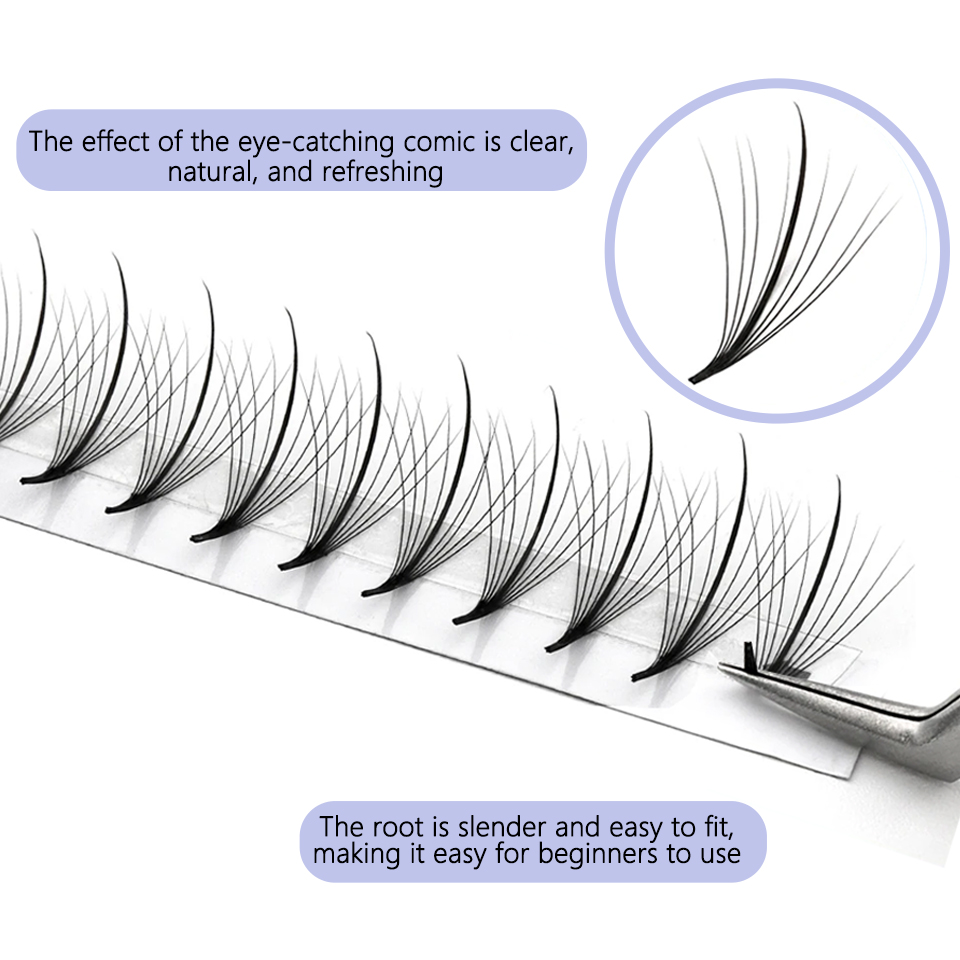 AGUUD Wispy Fans Russian Volum – Eyelash Extension Hybrid Bewertung und Preis