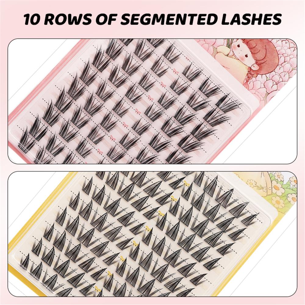 60/100Pcs Natural Fairy Lash C – Eyelash Extension Wet Look Bewertung und Preis