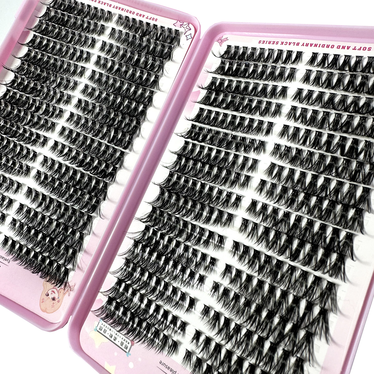 10/32Rows Fluffy Lash Clusters – Eyelash Extension Volume Cat Eye Bewertung und Preis