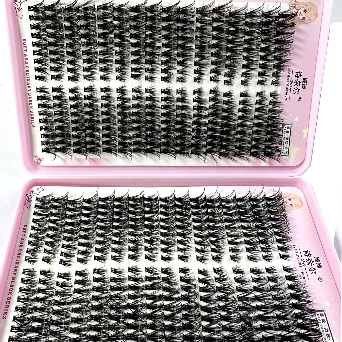 10/32Rows Fluffy Lash Clusters – Eyelash Extension Volume Cat Eye Bewertung und Preis