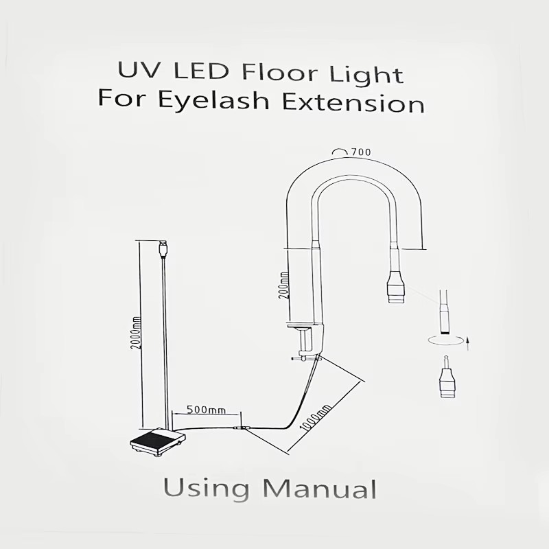 UV Lash Light UV Eyelash Glue  – Eyelash Extension Led Bewertung und Preis