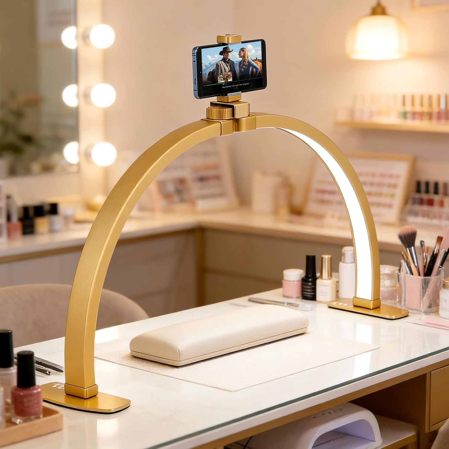 29IN Folding Half-Moon LED Lam – Eyelash Extension Led Bewertung und Preis