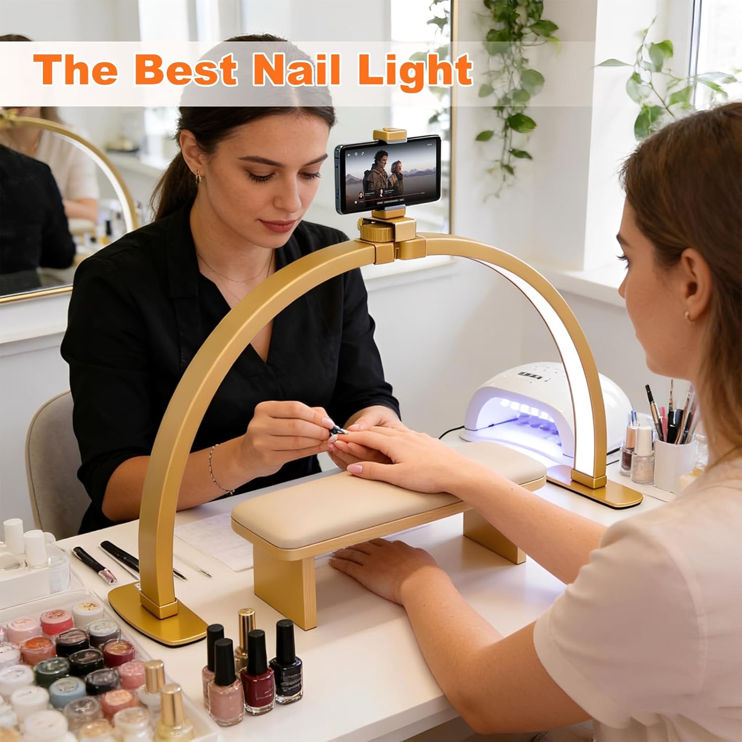 29IN Folding Half-Moon LED Lam – Eyelash Extension Led Bewertung und Preis