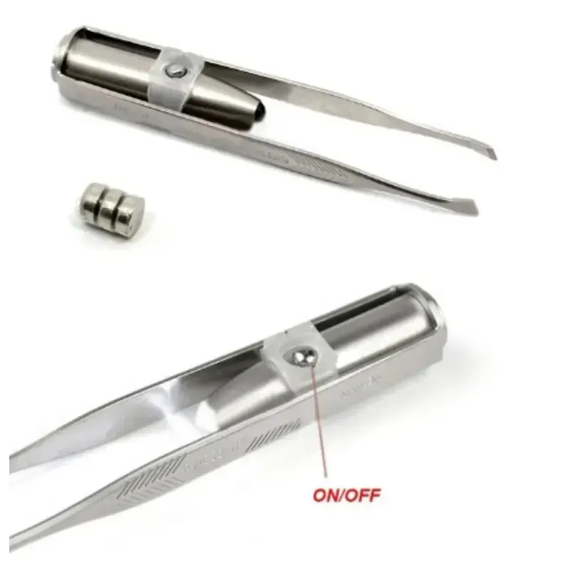 1/2pcs Eyebrow Tweezer with LE – Eyelash Extension Led Bewertung und Preis