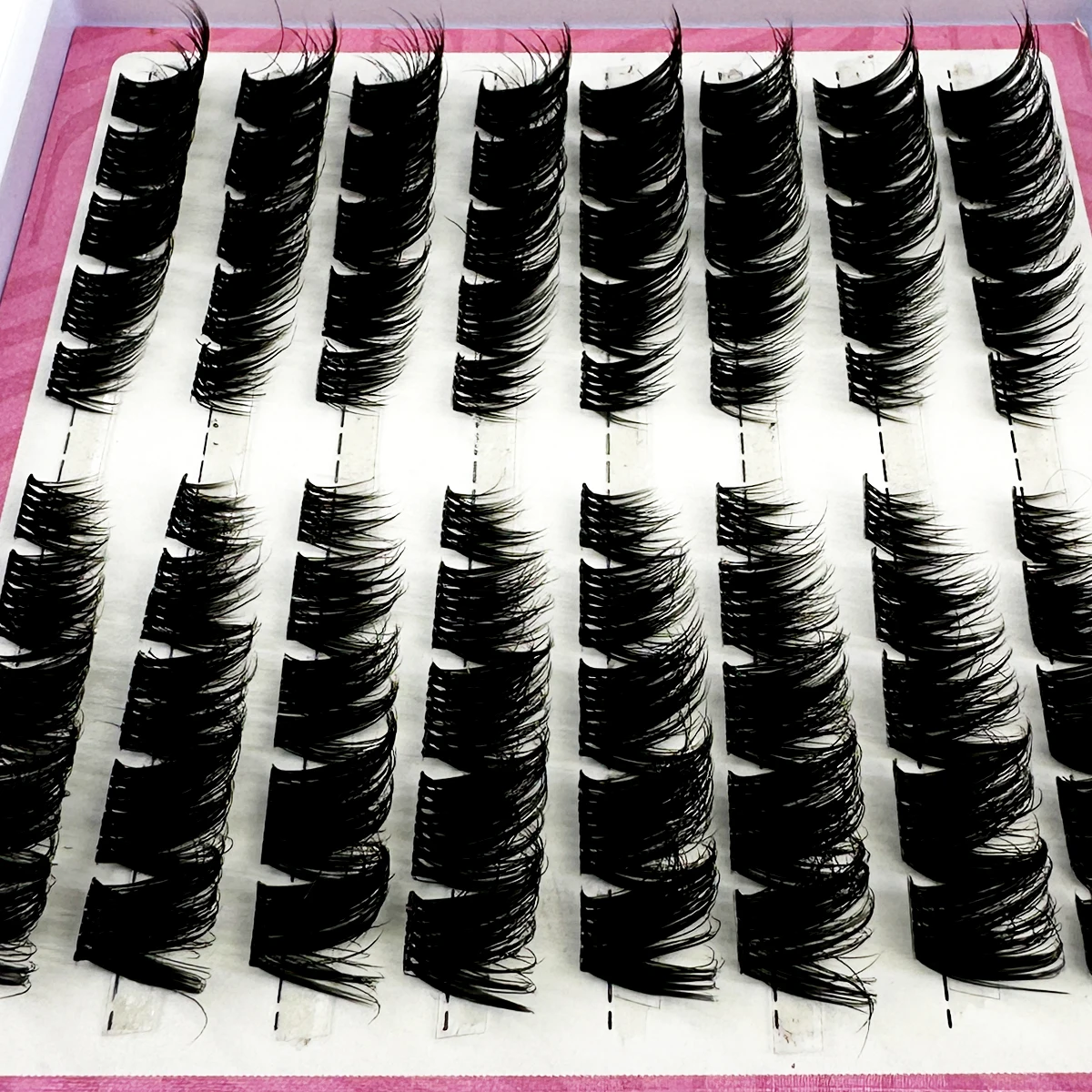New 80 Cluster Cat Eye  Lashes – Eyelash Extension Volume Cat Eye Bewertung und Preis