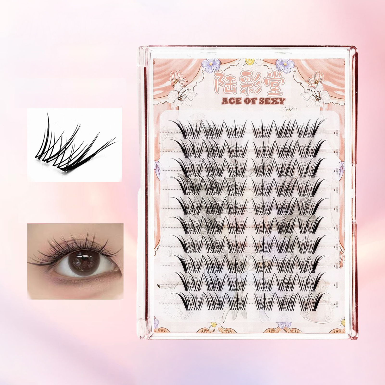Fox-eye Fairy False Eyelashes  – Eyelash Extension Volume Cat Eye Bewertung und Preis