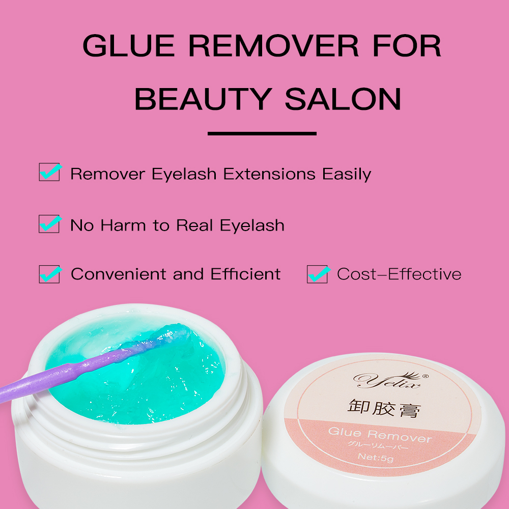 Yelix Lash Glue Remover Profes – Eyelash Extension Remover Gel Bewertung und Preis