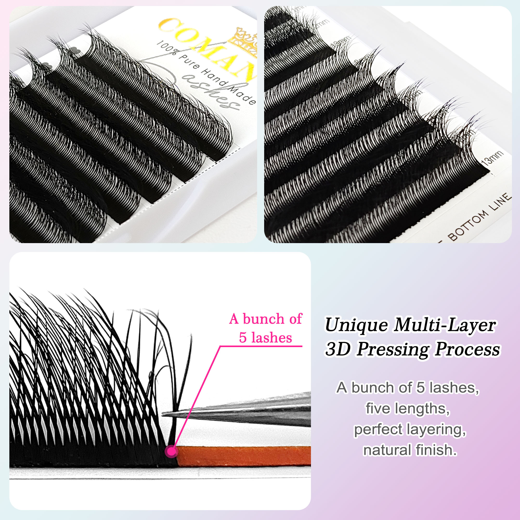 CoMango Premium Mutil-layer Sl – Eyelash Extension Hybrid Bewertung und Preis