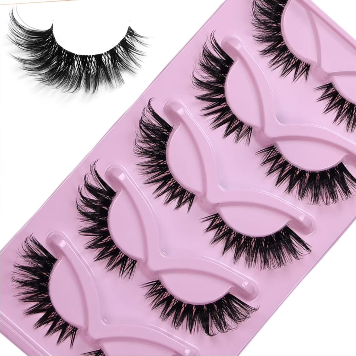 5 Pairs Cat Eye False Eyelashe – Eyelash Extension Volume Cat Eye Bewertung und Preis