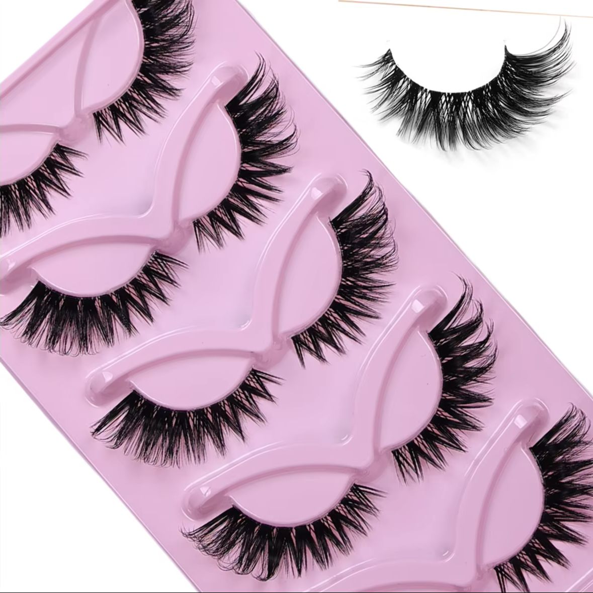 5 Pairs Cat Eye False Eyelashe – Eyelash Extension Volume Cat Eye Bewertung und Preis