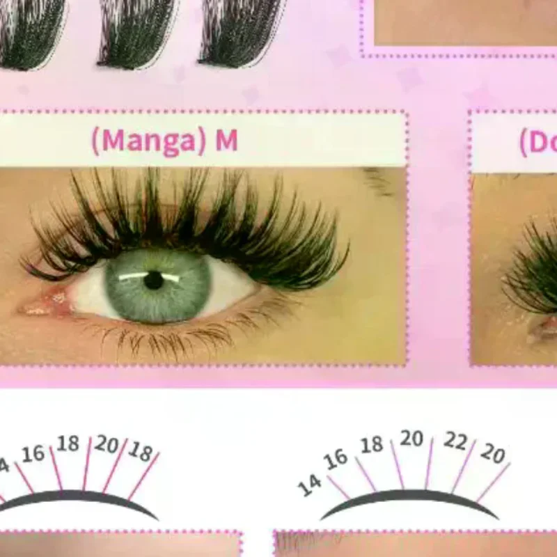 Lash Clusters Kit Lash Spikes  – Eyelash Extension Volume Bewertung und Preis