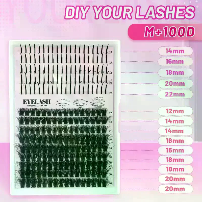 Lash Clusters Kit Lash Spikes  – Eyelash Extension Volume Bewertung und Preis