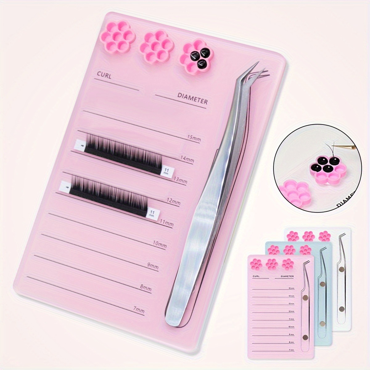 Eyelash Extension Scale Holder – Lash Mapping Sticker Bewertung und Preis