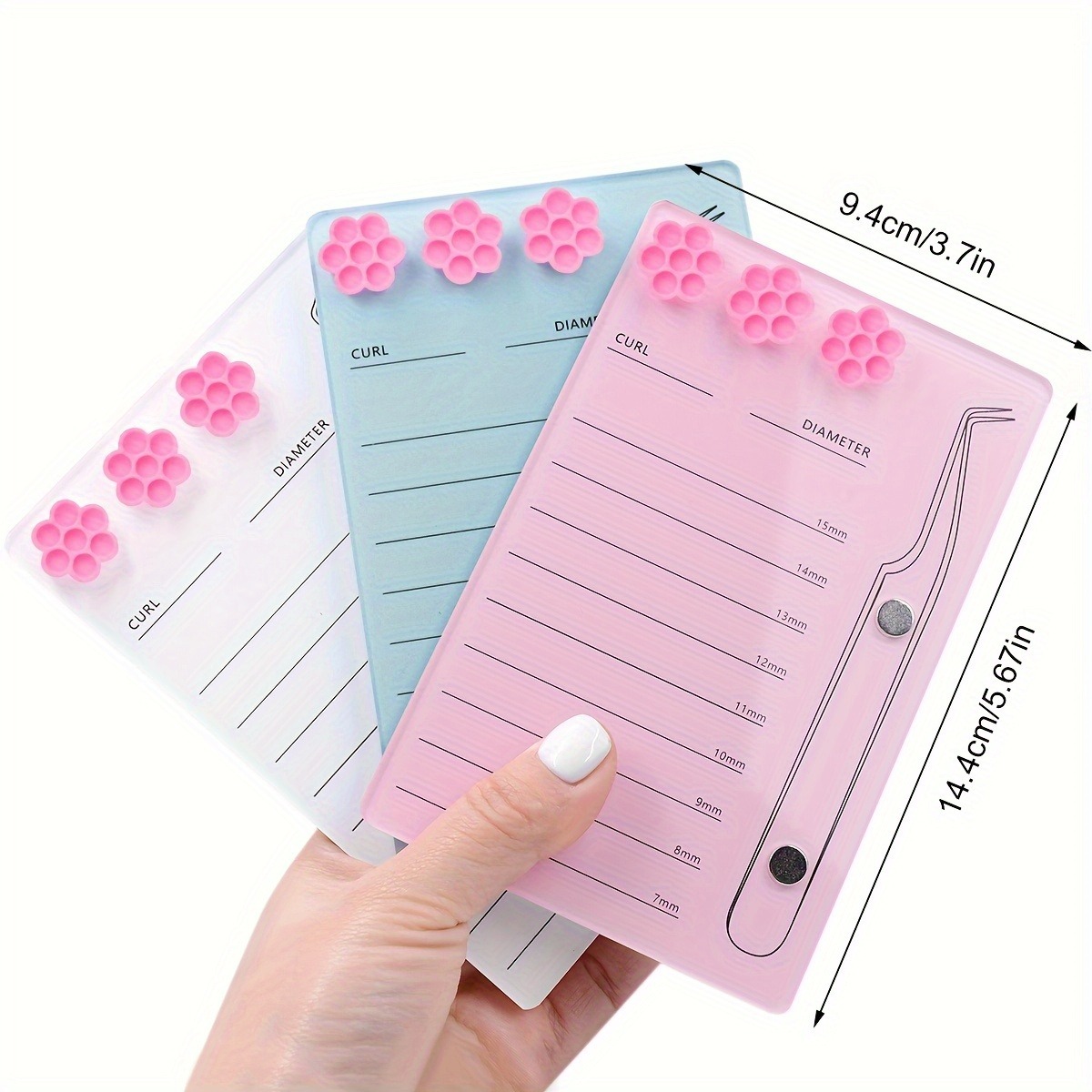 Eyelash Extension Scale Holder – Lash Mapping Sticker Bewertung und Preis