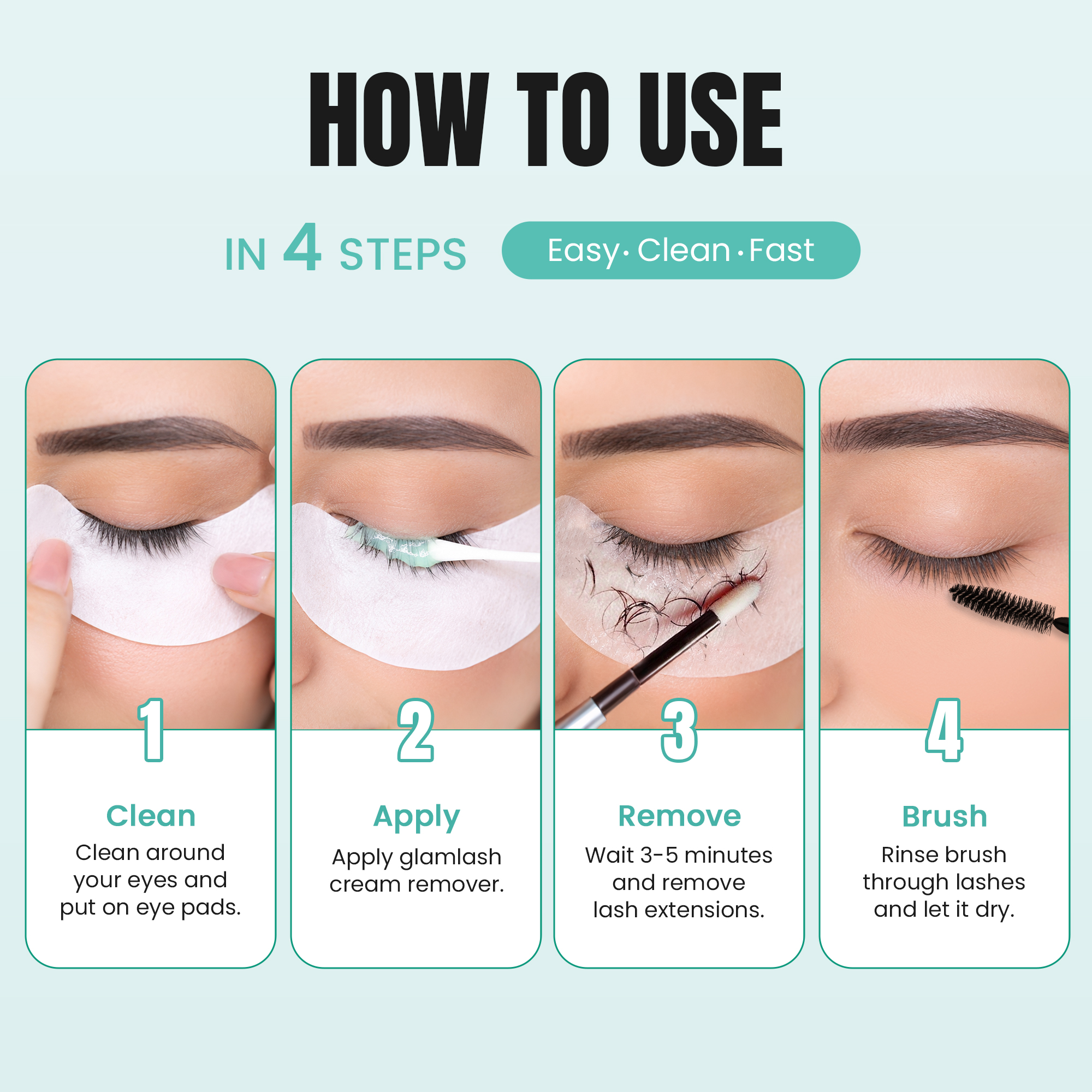 GLAMLASH 10g Fruit Flavour Eye – Eyelash Extension Remover Gel Bewertung und Preis