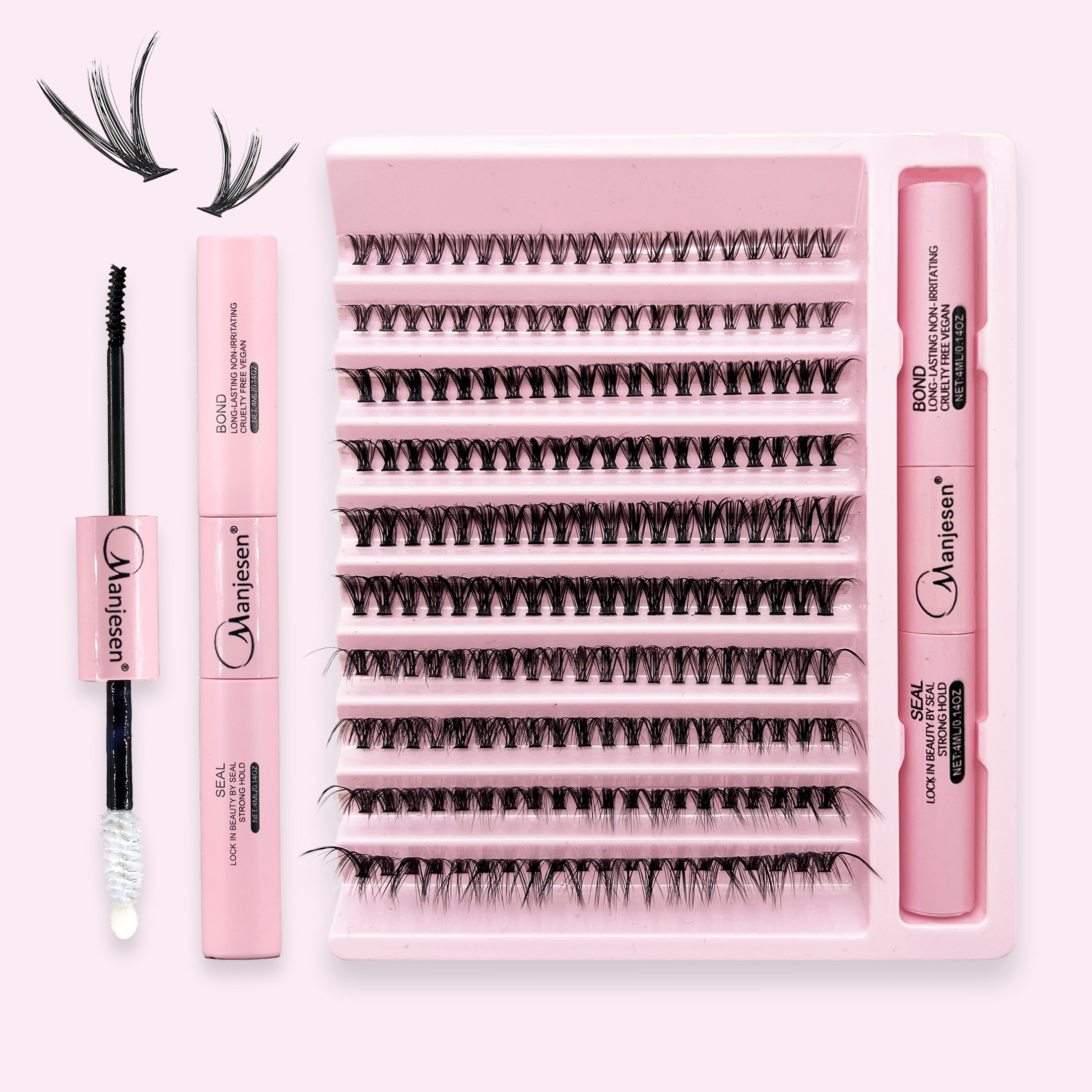 Eyelashes 200 PCS Clusters Las – Eyelash Extension Full Set Bewertung und Preis
