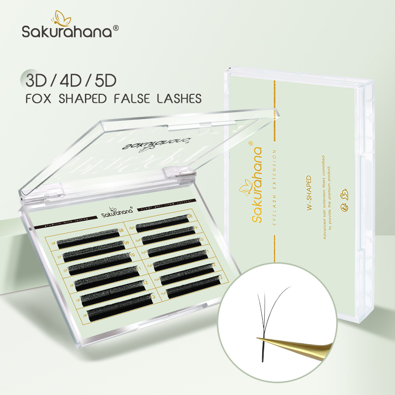 SAKURAHANA Fox 3D 4D 5D Shaped – Eyelash Extension Volume Cat Eye Bewertung und Preis